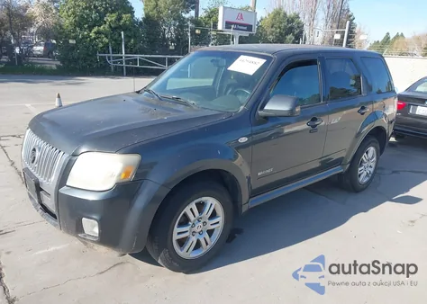 2008 Mercury Mariner Premier z USA, uszkodzony, nr VIN 4M2CU97198KJ51692